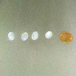 Moonstone lot of 4 loose stones STUNNING